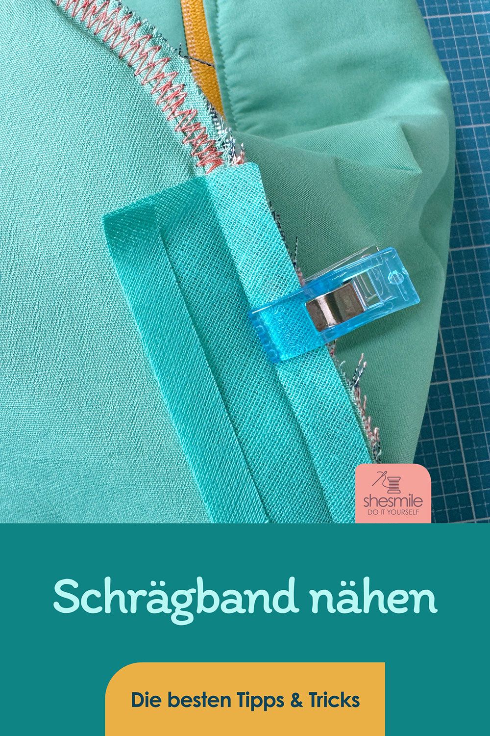 Schrägband nähen - Tipps und Tricks für einen sauberen Abschluss