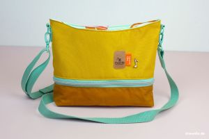 Handtasche ZipKram - Nähanleitung und Schnittmuster von shesmile DIY