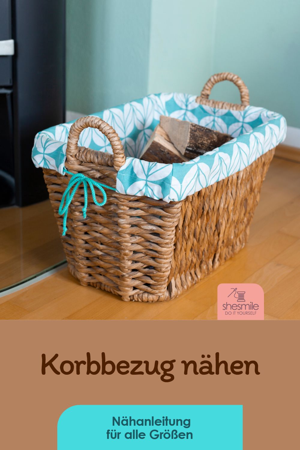 Korbbezug "KorbKleid" (Nähanleitung für alle Größen)