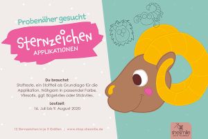 Probenäher für meine Sternzeichen-Applikationen gesucht!
