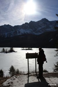 Eibsee im Winter, Februar 2010
