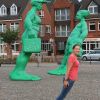 Reisende Riesen im Wind (Westerland, Sylt)