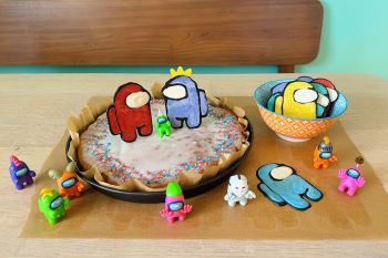 Among Us Plätzchen aus SuperDrip von Super Streusel zum 10. Geburtstag