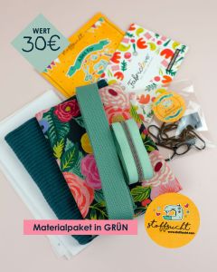 Taschen-Materialpaket GRÜN im Wert von 30€ von Stoffsucht Altdorf