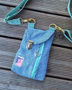 Designnähen zum Schnittmuster der Handytasche Smartkram
