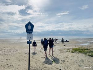 Wattwanderung auf Juist
