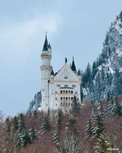 Schloss Neuschwanstein im Winter