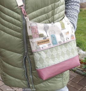 Handtasche ZipKram - Nähanleitung und Schnittmuster von shesmile DIY