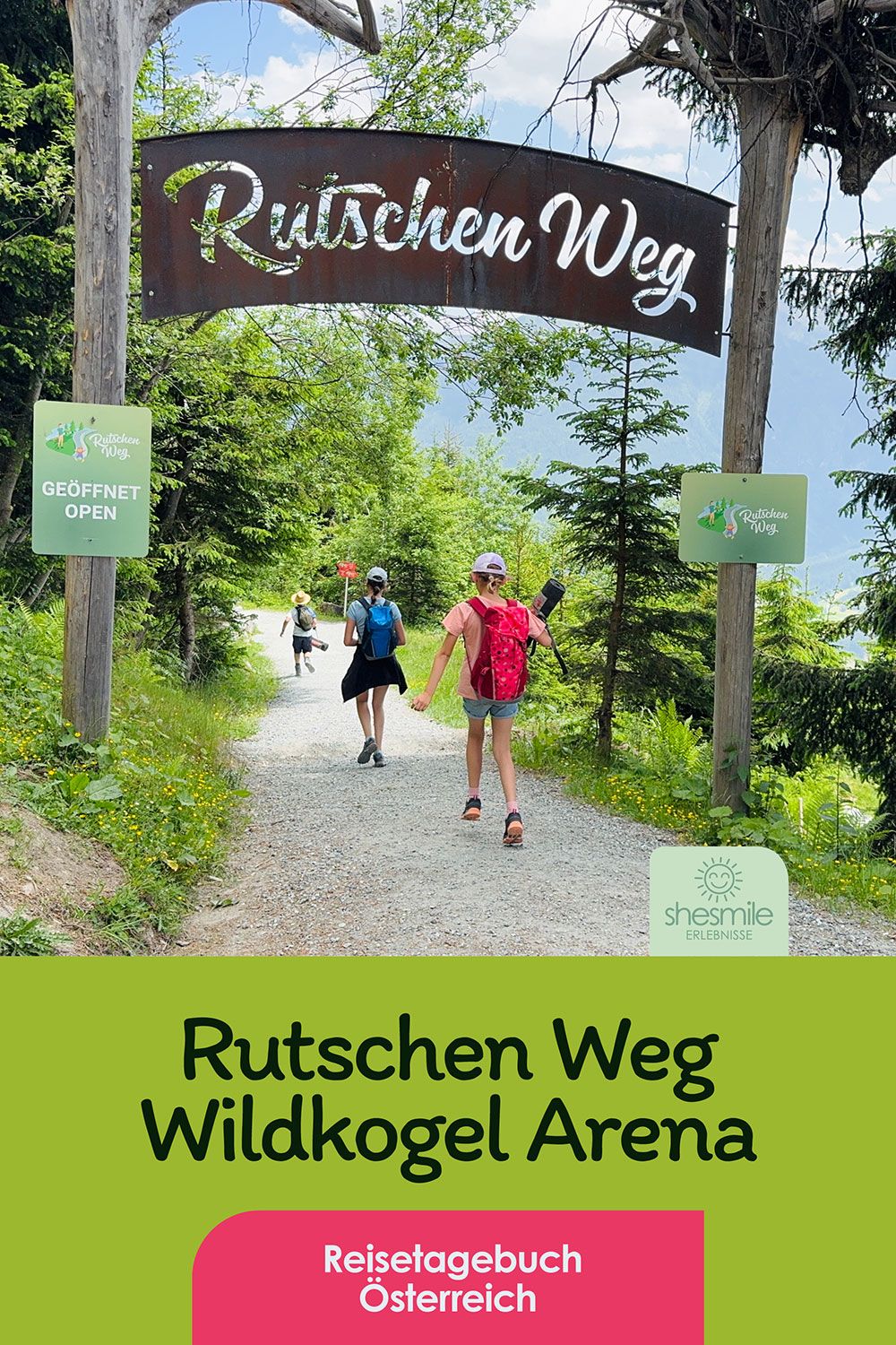 Speicherteich Braunkogel & Rutschenweg (Wildkogel Arena)