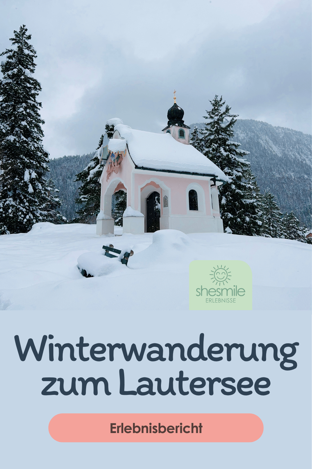 Lautersee - Winterwanderung ab Mittenwald über Lainbachwasserfall