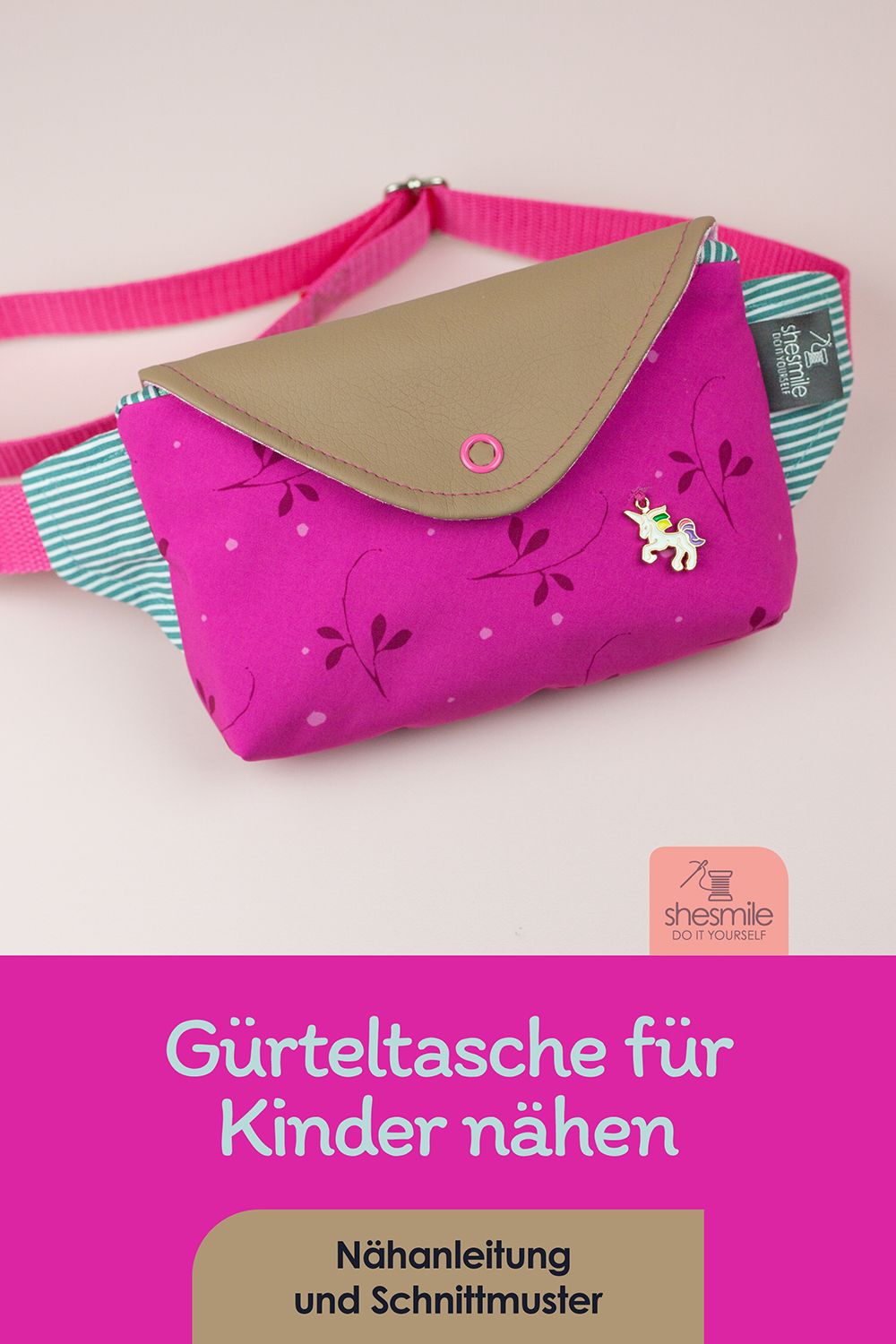 Eine Gürteltasche „HipPack“ aus Softshell und Leder nähen