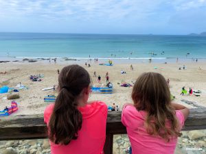 Blick auf den Strand