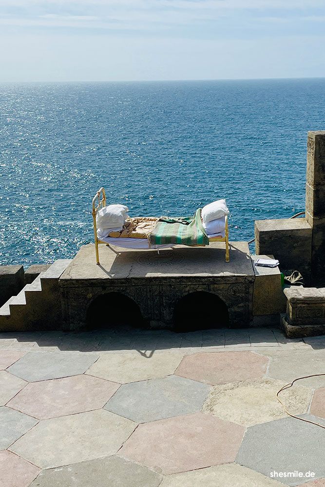 Minack Theatre und Porthcurno Beach in Cornwall (England)