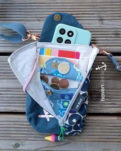 Designnähen zum Schnittmuster der Handytasche Smartkram
