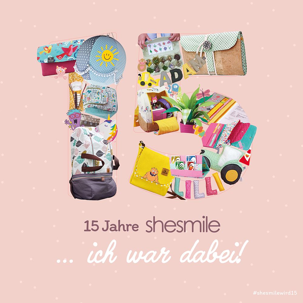 Einfach. Kreativ. 15 Jahre shesmile!