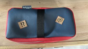 Tasche KimKonsole genäht von Nina (with3joy), Schnittmuster mit Nähanleitung von shesmile DIY.