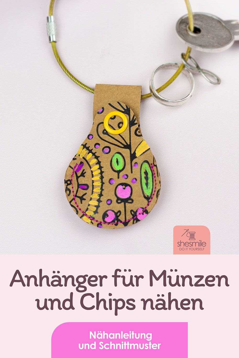 Anhänger "SmartChip" (Nähanleitung & Schnittmuster)