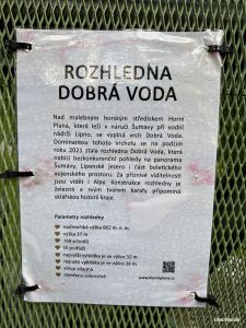 Aussichtsturm Dobrá Voda