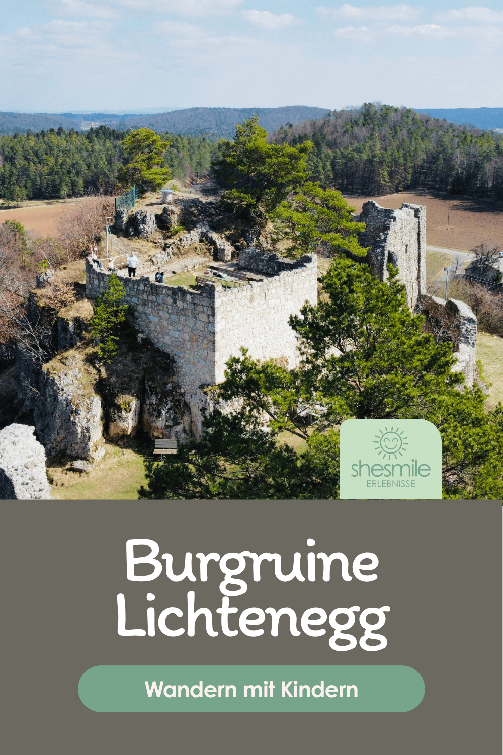 Burgruine Lichtenegg - Wandern mit Kindern in der Oberpfalz