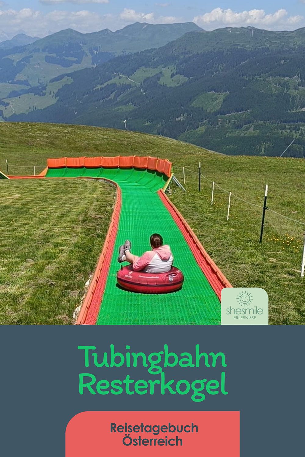 Resterkogel - Wasserspielplatz, Reifenrutsche und jede Menge Kühe
