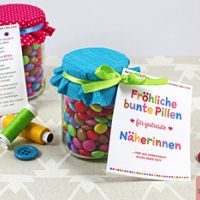 Pillen für Näherinnen (Kostenlose Bastelanleitung und Druckvorlage)