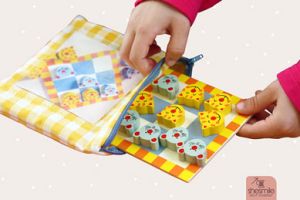 Spielebeutel "ZipVerpackt" (Nähanleitung für alle Größen)