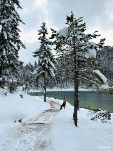 Winterwanderung am Lautersee
