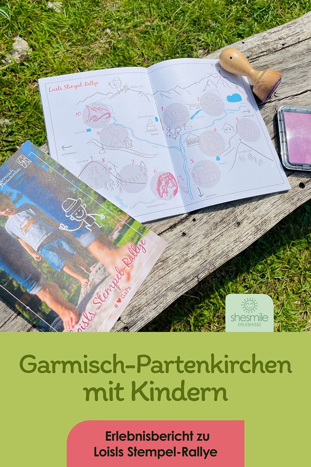 Loisls Stempel-Rallye - Auf Entdeckungsreise mit Kindern durch Garmisch-Partenkirchen