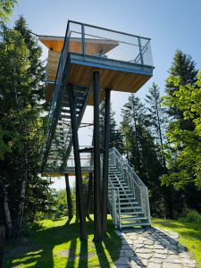 Neuer Aussichtsturm Gerlos Alpenstraße