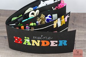 Ordnungshelfer-Bändermappe aus SnapPap (Nähanleitung)