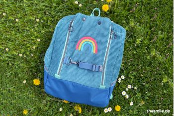 Einen Rucksack MidiKlapPack mit Flaschentasche und Jackengurte nähen