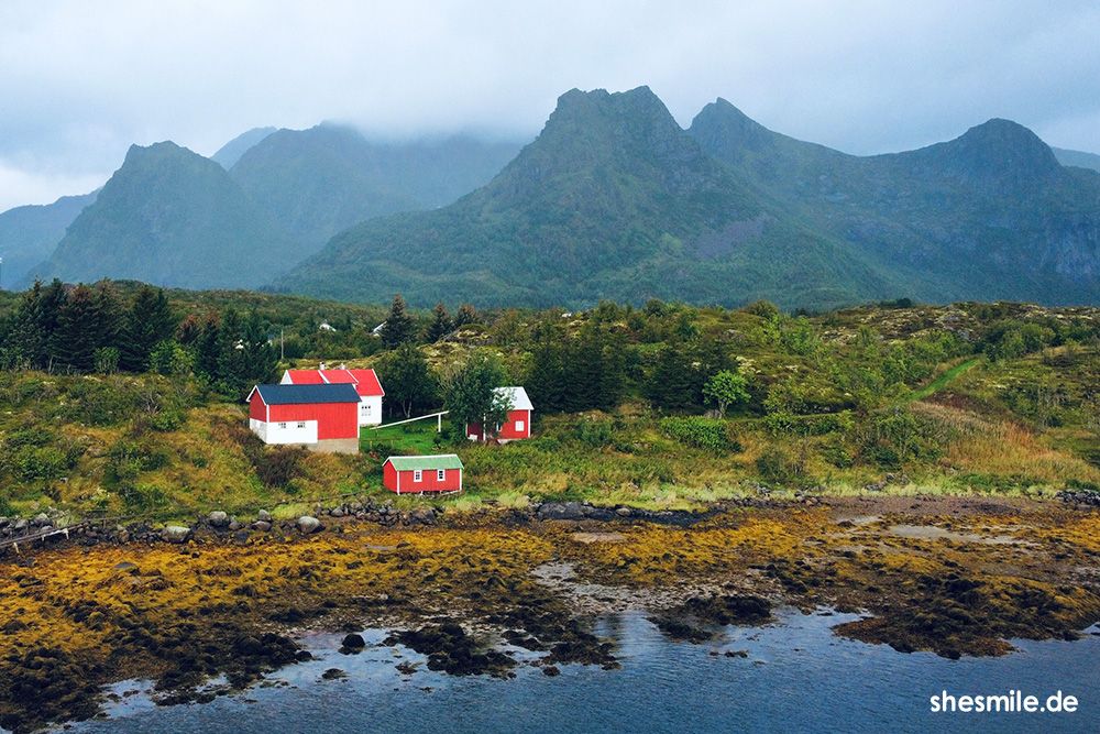 Ein entspannter Regentag im Lofoten Spa des Nyvågar Rorbuhotell in Norwegen