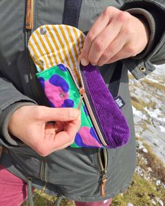 Designnähen zum Schnittmuster der Handytasche Smartkram