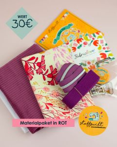Taschen-Materialpaket ROT im Wert von 30€ von Stoffsucht Altdorf