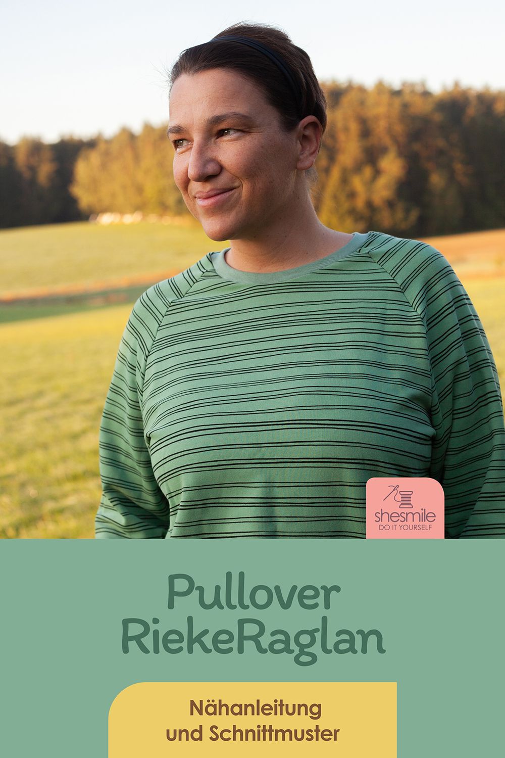 Pullover "RiekeRaglan" (Nähanleitung & Schnittmuster)