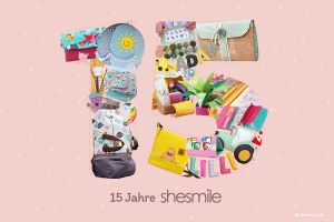 Einfach. Kreativ. 15 Jahre shesmile!