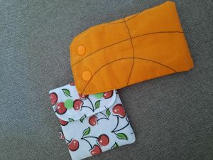 Hosentaschentäschchen Heidi genäht von Pat Rice, Kostenloses Schnittmuster von shesmile DIY.