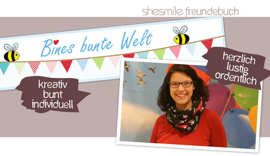 Freundebuch-Eintrag: Sabine Meissner von Bines bunte Welt