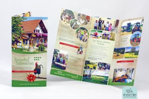 Urlaub auf dem Rennerhof Siebeneichen (Flyer)