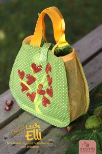 Kinderhandtasche LittleElli als Herbst-Sammeltasche mit Netz
