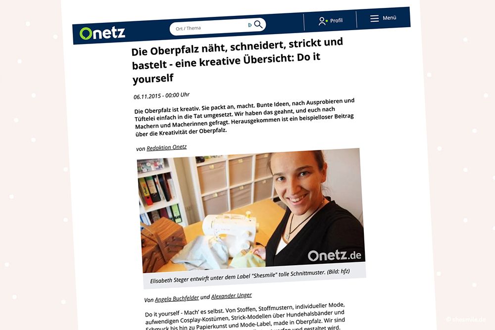 Die Oberpfalz näht, schneidert, strickt und bastelt - eine kreative Übersicht: Do it yourself