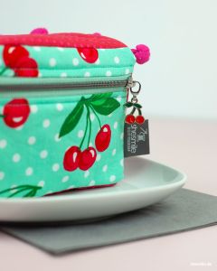 Kirschkuchen aus Lieblingsstoffen