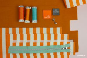 Handtasche ZipKram - Nähanleitung und Schnittmuster von shesmile DIY