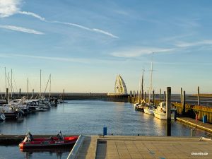 Seezeichen im Hafen von Juist