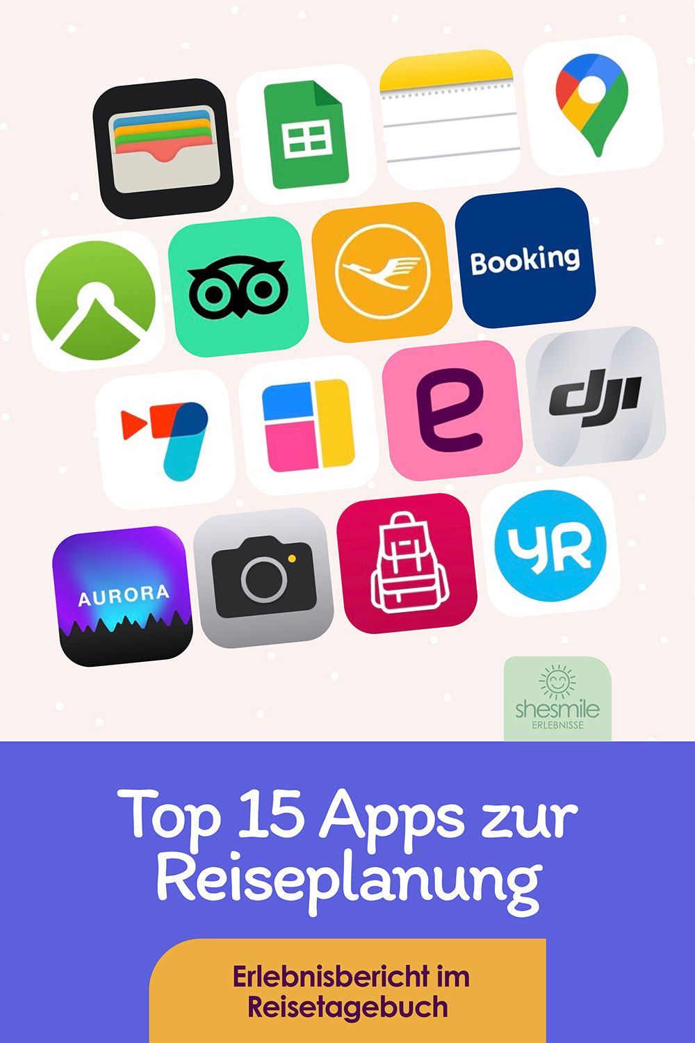 Top 15 App-Empfehlungen für die Reiseplanung