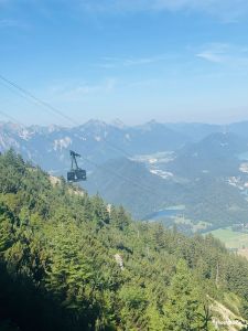 Seilbahn im Blick