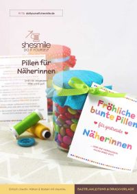 Ein origineller Geschenkanhänger für gestresste Näherinnen