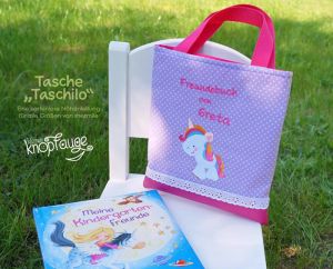 Stofftasche Taschilo, eine kostenlose Nähanleitung von shesmile DIY.
