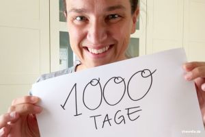1000 Tage krebsfrei in 1 Minute (Rückblick und Dankeschön)