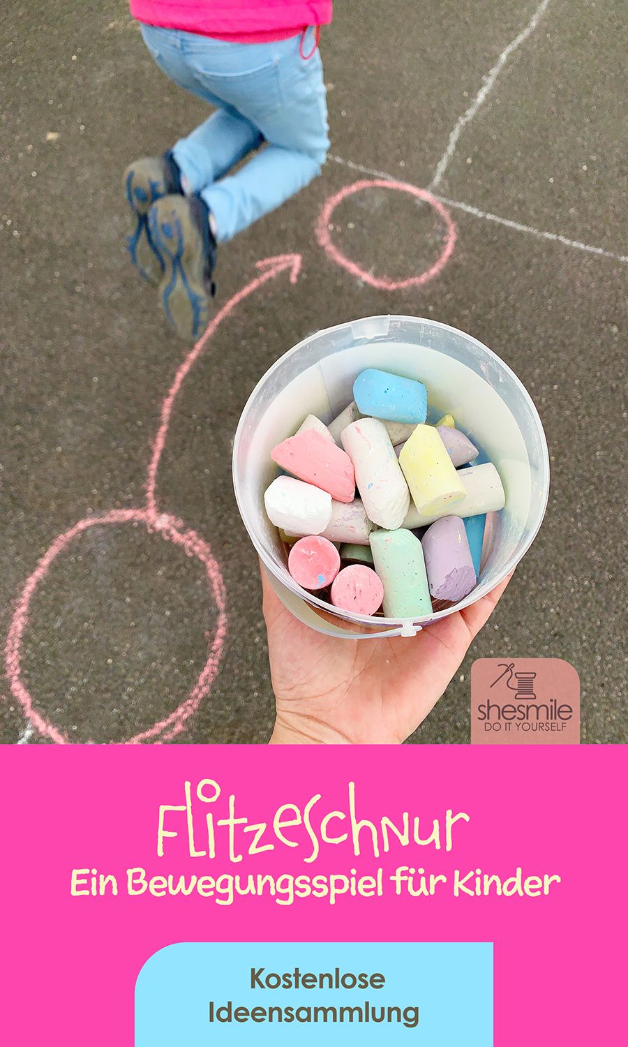 Bewegungsspiel für Kinder "Flitzeschnur" (Kostenlose Ideensammlung)